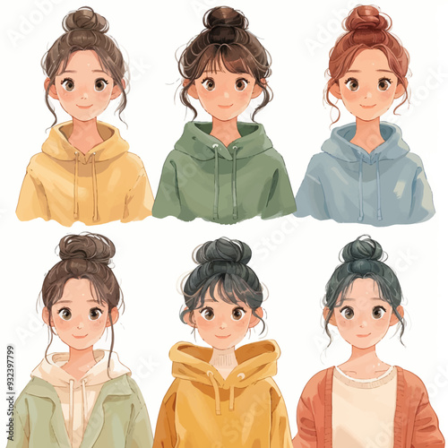 Vector User Profile simple and min