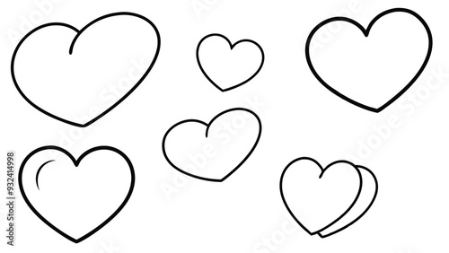 heart of love icon vector illustration graphic design