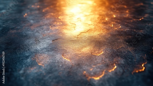 Glowing Abstract Texture