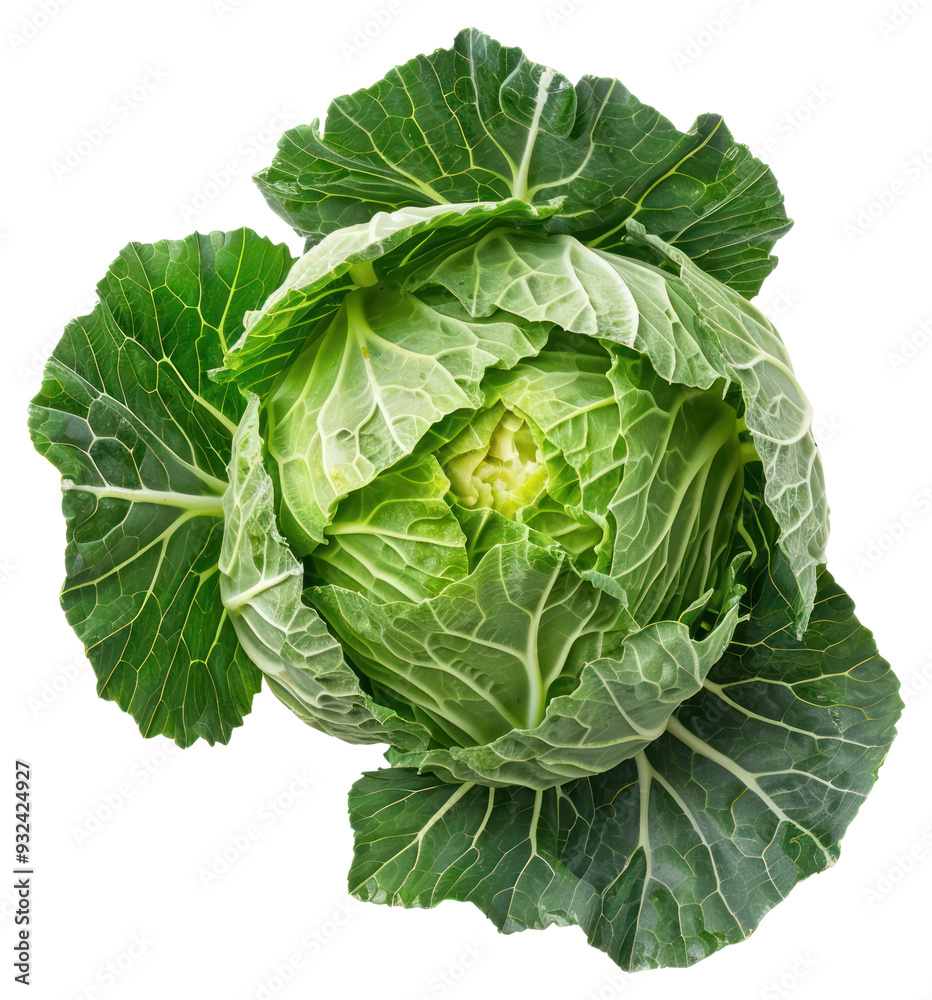 Obraz premium PNG Cabbage cabbage vegetable produce.