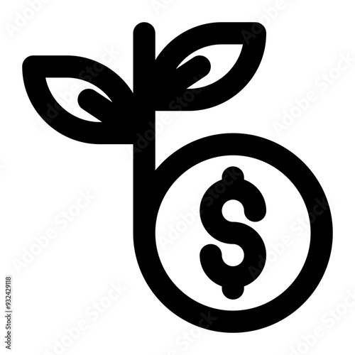 agricultural economics, agriculture, ecological economics, economy, ecology outline icon