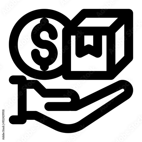 supply and demand, supply demand, supply, demand, business, scm, economics outline icon