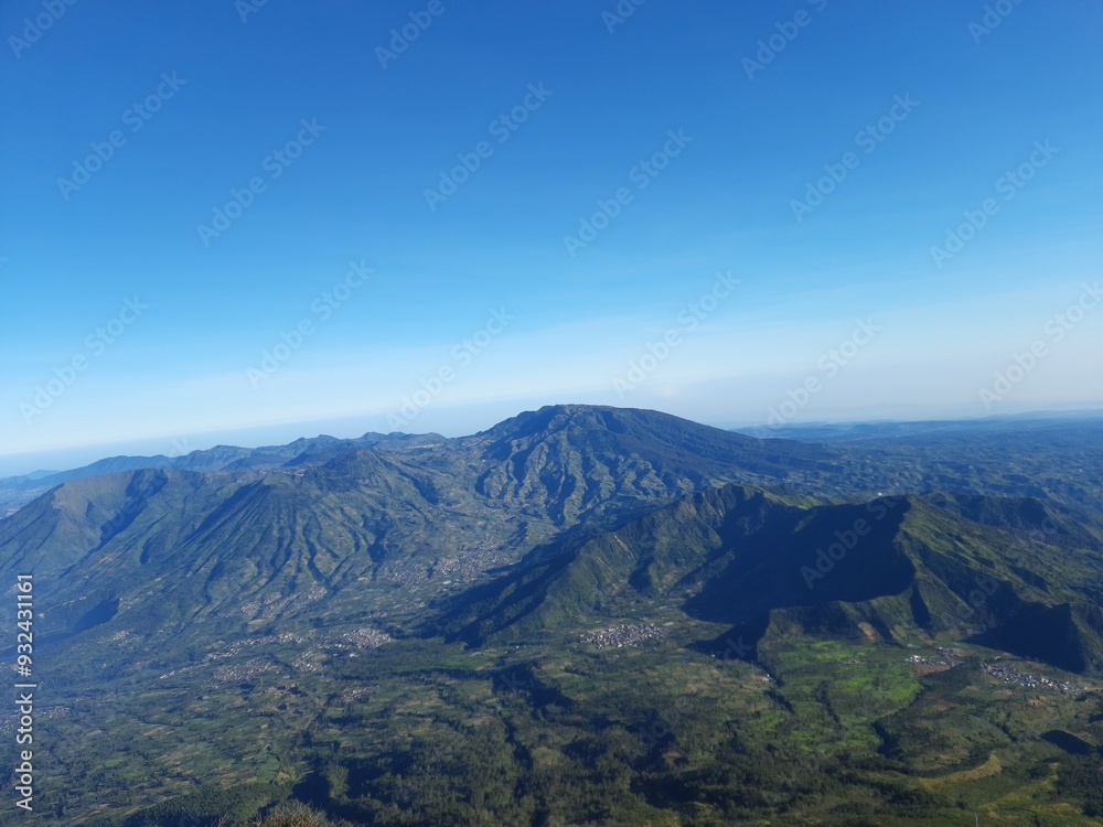 beautiful view of the hills photo taken from the top of the mountain. mountain landscape wallpaper beautiful view of the hills photo taken from the top of the mountain. mountain landscape wallpaper
