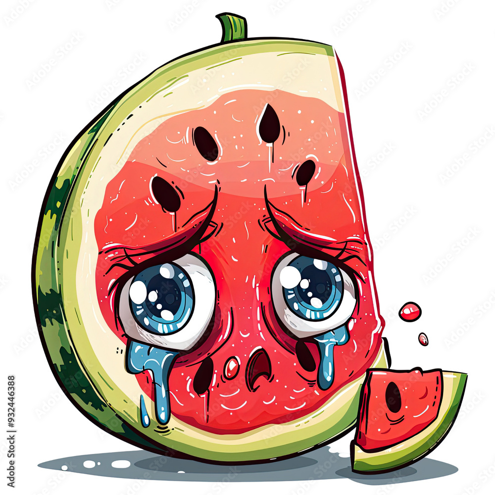 Sad Emoticon Or Emoji, Generative AI Sad Emoticon Or Emoji, Generative AI