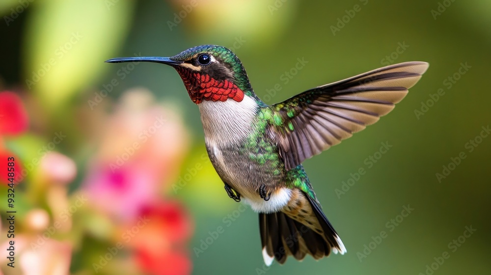 Fototapeta premium Hummingbird in Flight