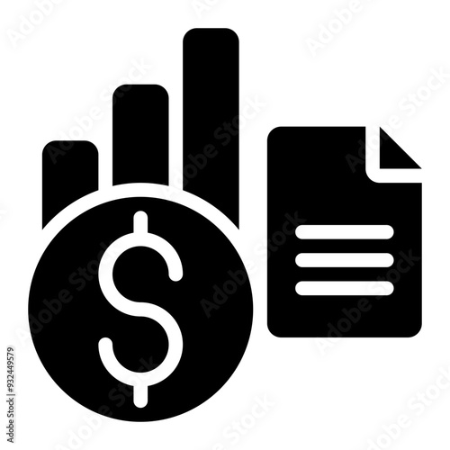 economic policy, economic data, economic regulation, economics, monetary policy, fiscal policy solid or glyph icon
