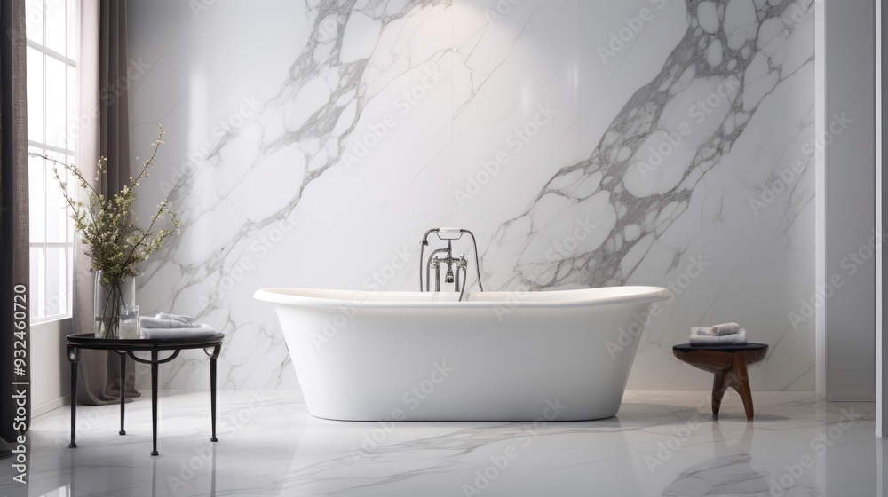 Calcutta glossy marble with white streaks , ai Calcutta glossy marble with white streaks , ai