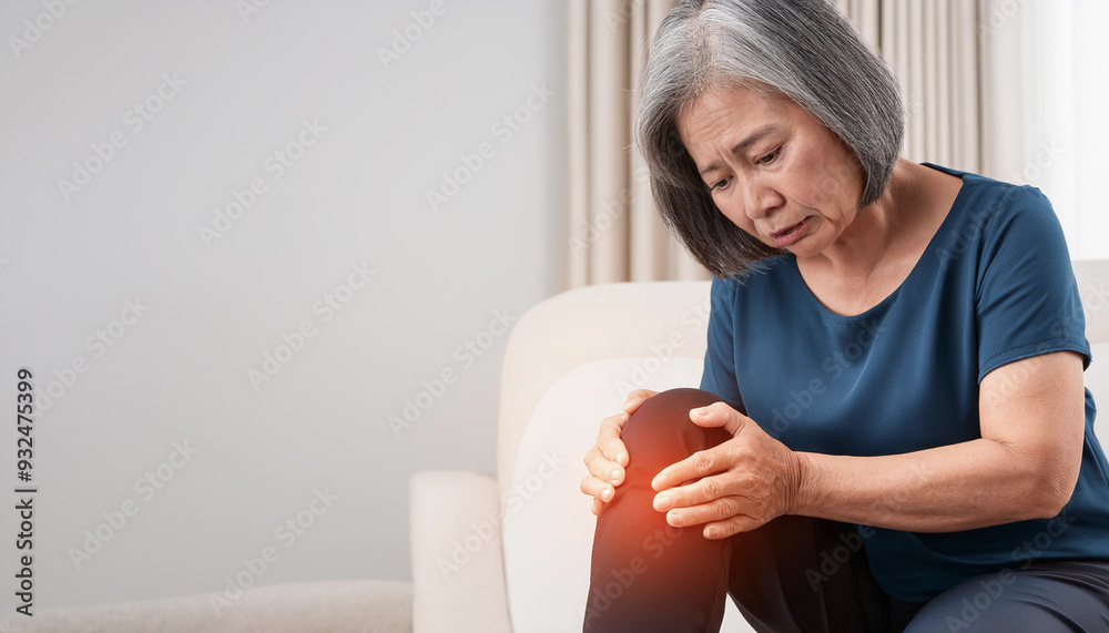 Bone disease, osteoarthritis of the knee For people who are elderly ...