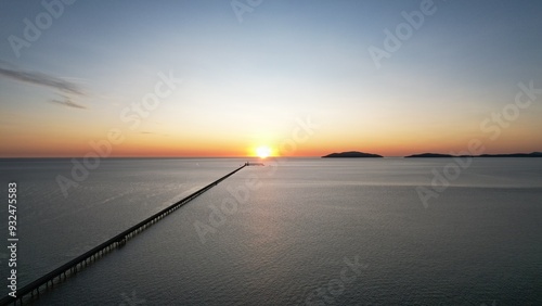 Aerial photo of Lucinda Queensland Australia photo