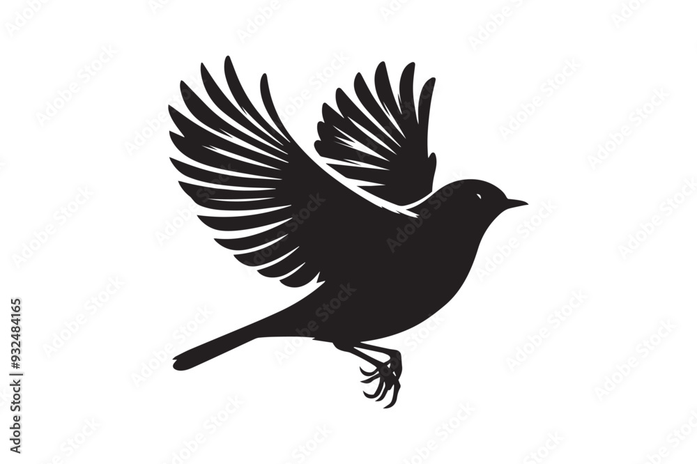 silhouette of a pigeon silhouette of a pigeon