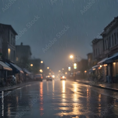 Beautiful Rain HD Background