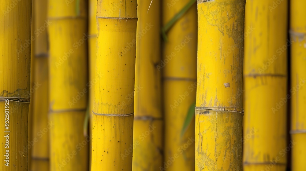 Golden Bamboo Stalks Golden Bamboo Stalks