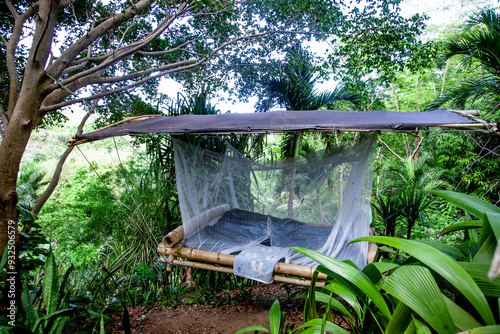 фотографія Nestled within the lush surroundings of Rincón, Puerto Rico, this eco-lodge offers a blissful retreat, where guests can unwind in eco-friendly bamboo treehouses, embracing Caribbean ecotourism