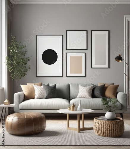 modern minimalist living room interior. modern living room furniture