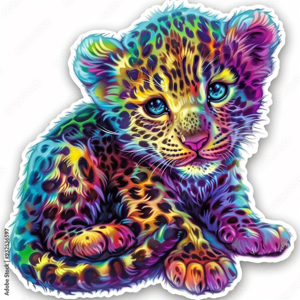 Baby leopards, 8k ultra-detailed multicolored visual, kawaii cute vibrant sticker --style raw --v 6 Job ID: 99ea8d78-177b-4381-b430-8dc27fe2375c Baby leopards, 8k ultra-detailed multicolored visual, kawaii cute vibrant sticker --style raw --v 6 Job ID: 99ea8d78-177b-4381-b430-8dc27fe2375c