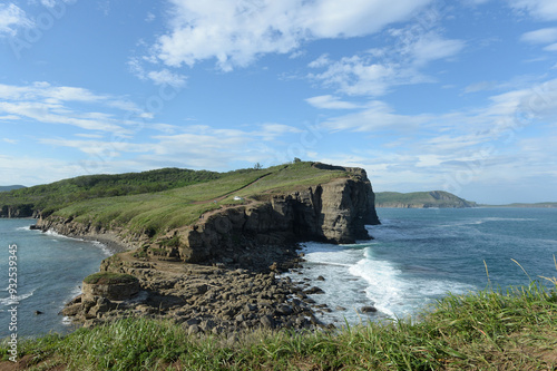 Cape Tobizina. Russian Island. Primorsky Krai photo