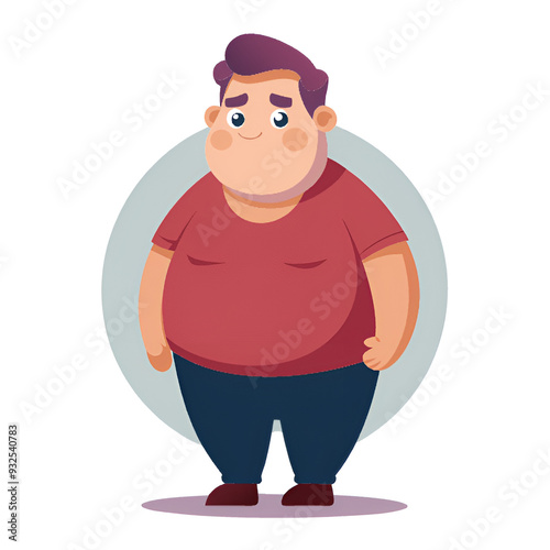 cartoon illustration of a person