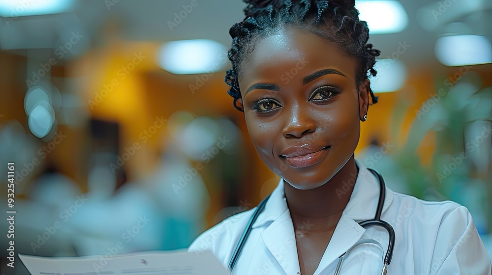 doctor,business woman in hospital reading documents doctor,business woman in hospital reading documents