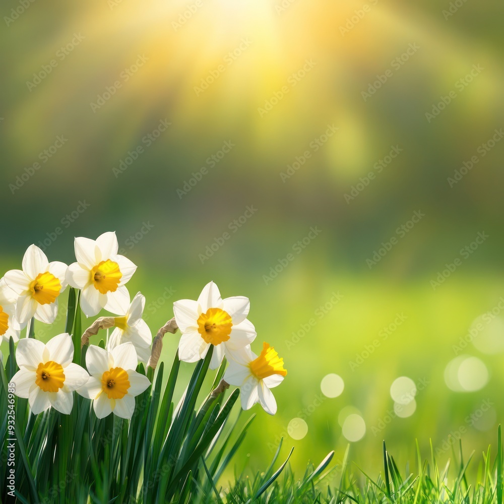 Daffodils in a Meadow Daffodils in a Meadow