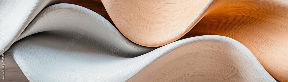 Abstract waves of soft colors blend seamlessly, creating a tranquil and elegant visual experience perfect for modern design. Abstract waves of soft colors blend seamlessly, creating a tranquil and elegant visual experience perfect for modern design.