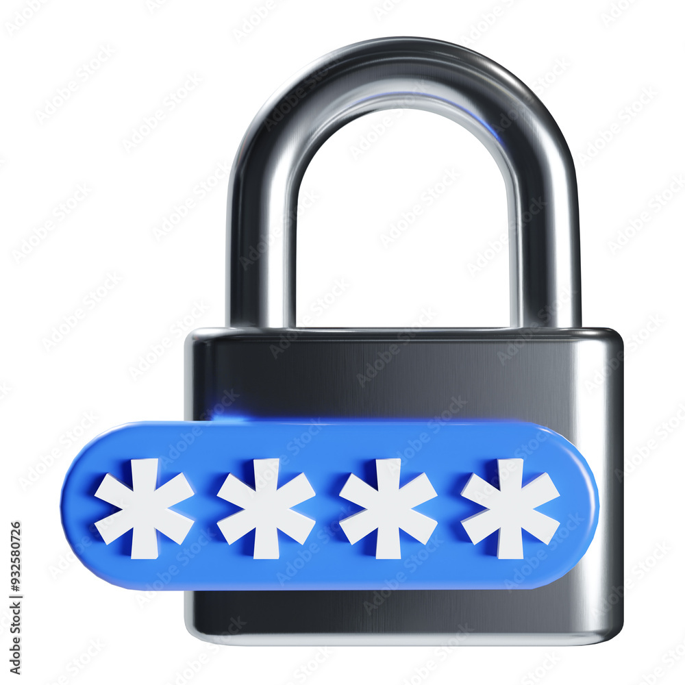 3d lock encryption security icon 3d lock encryption security icon
