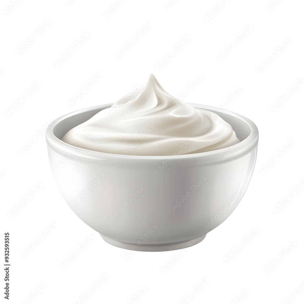 Quark Dairy Container with Creamy and Smooth White Appearance Quark Dairy Container with Creamy and Smooth White Appearance