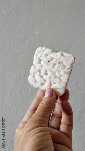 Cookie in hand  photo