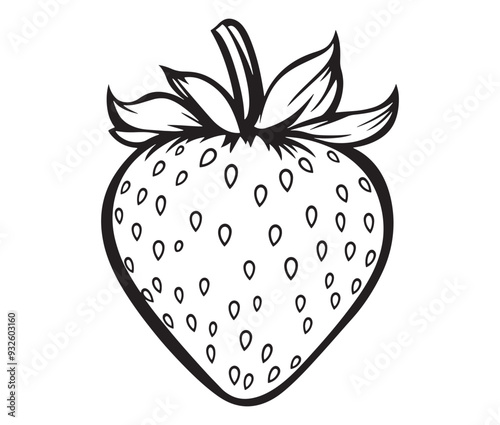 illustration of a strawberry