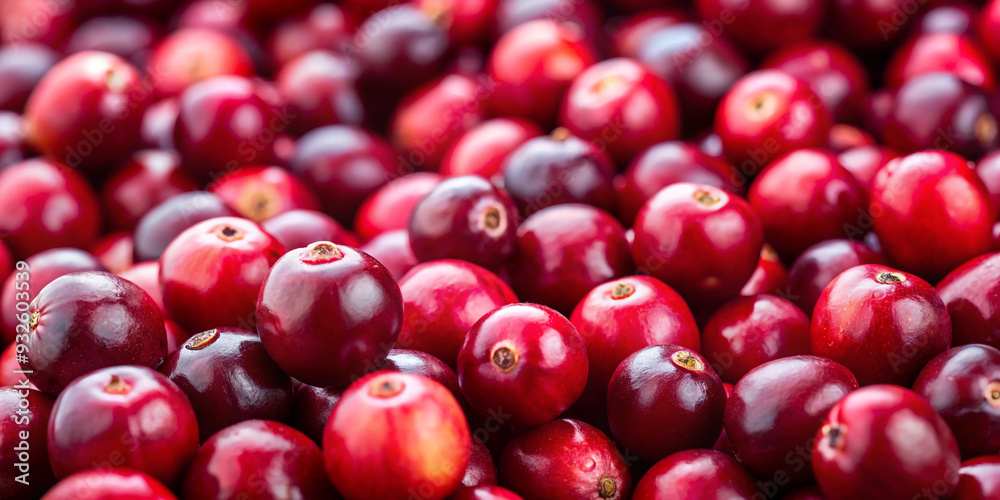 Cranberry in full depth of field Cranberry in full depth of field