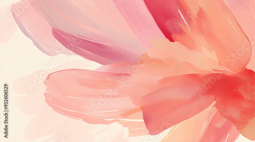 abstract gouache paint background. cute, lovely, romantic, playful and sophisticated impression, dusty rose, apricot beige, muted soft pink.