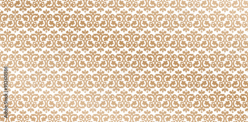 seamless knitted patterns damask wallpaper Vintage golden colors isolated white backgrounds for patterned fills, webs pages, surface textures, book covers, fabrics printing, textiles tiles interior