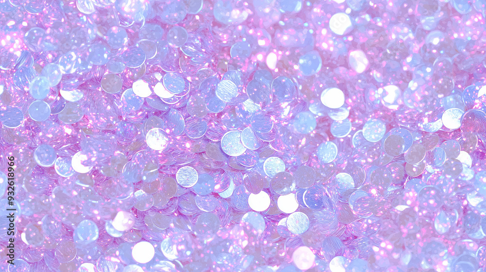 glittering pearl white sequin texture with scattered pink and lavender accents glittering pearl white sequin texture with scattered pink and lavender accents