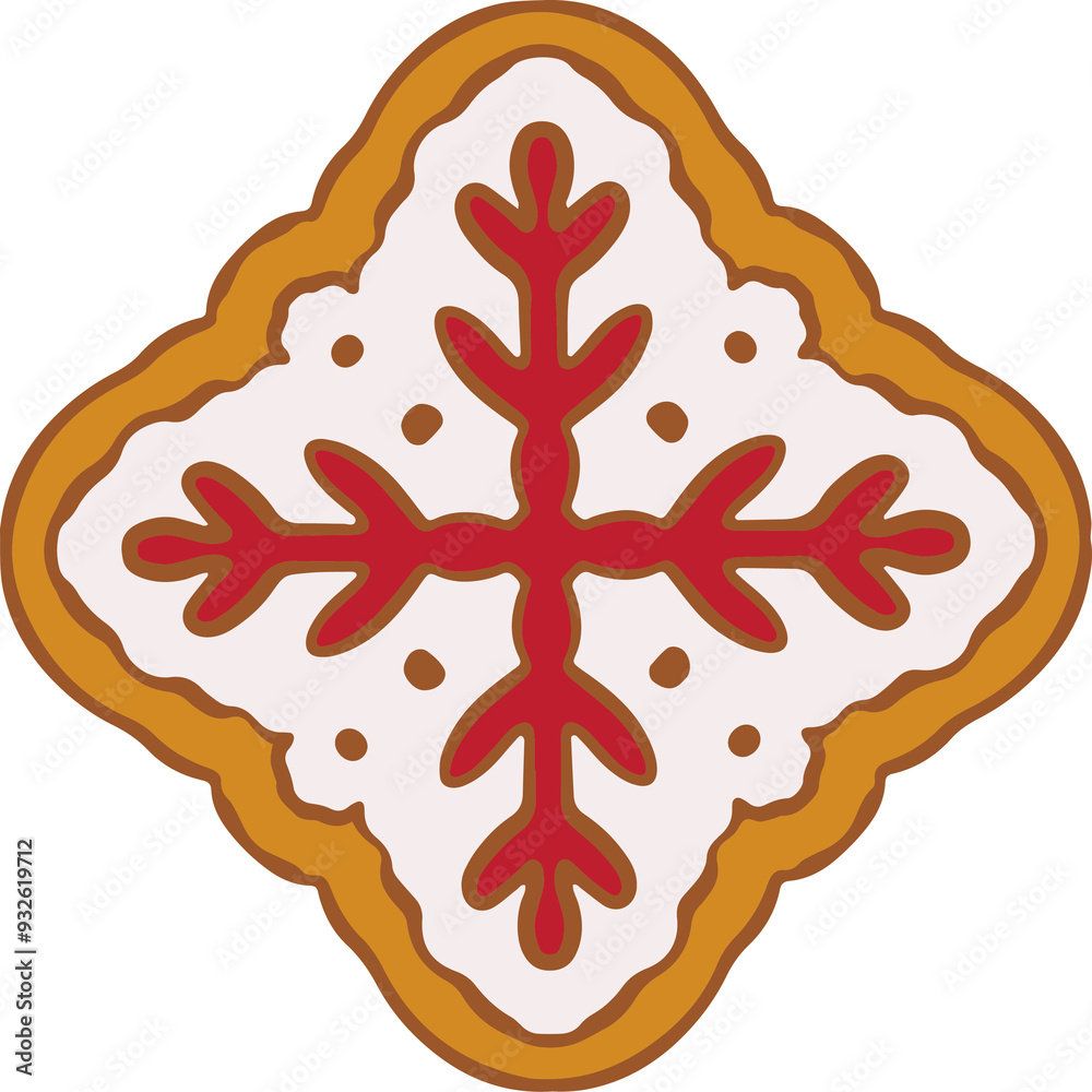 cookies, Christmas, cute snacks, cartoon illustrations cookies, Christmas, cute snacks, cartoon illustrations