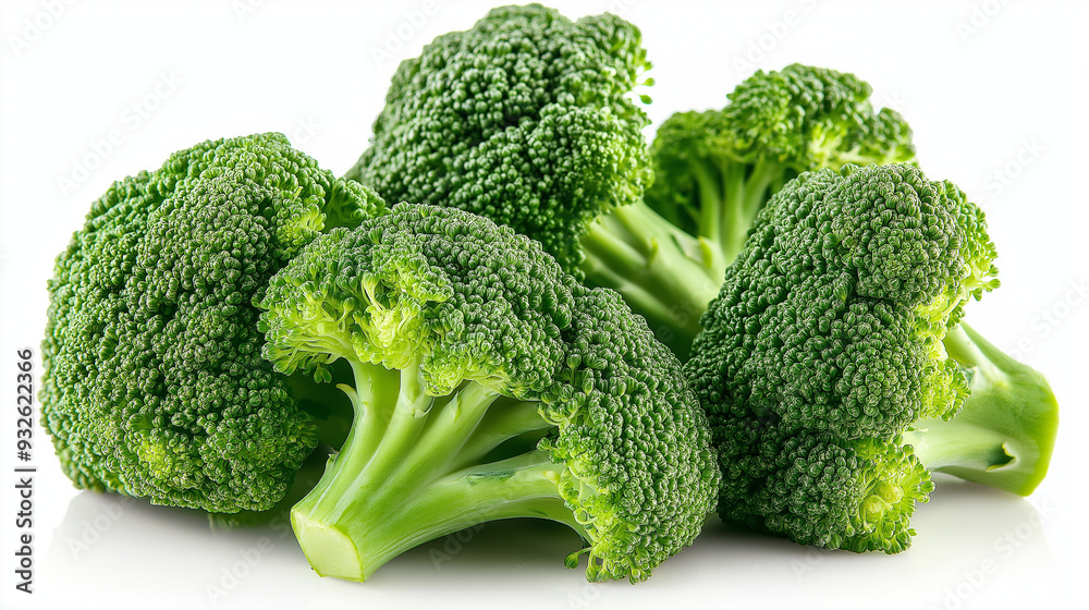 broccoli isolated on white background broccoli isolated on white background
