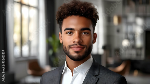 A confident young man in a ...