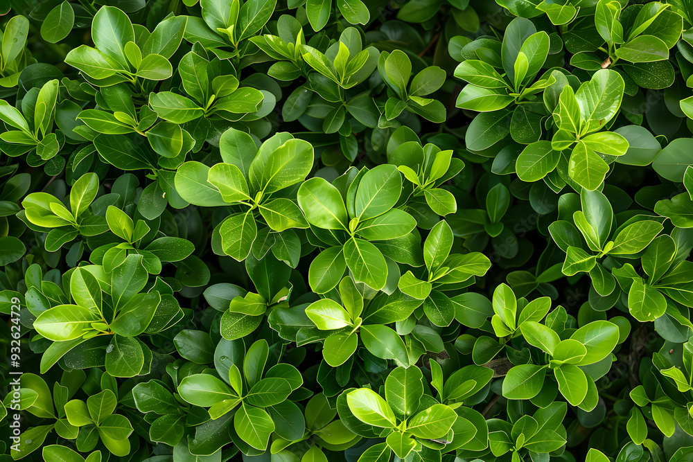 Vibrant Green Shrub in Full Bloom: A Harmonious Blend of Lush Foliage and Tiny Flowers Reflecting Nature's Elegance and Resilience Vibrant Green Shrub in Full Bloom: A Harmonious Blend of Lush Foliage and Tiny Flowers Reflecting Nature's Elegance and Resilience