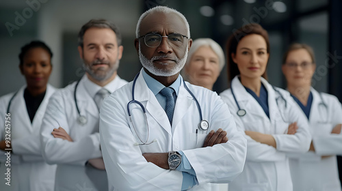 A diverse group of healthca...