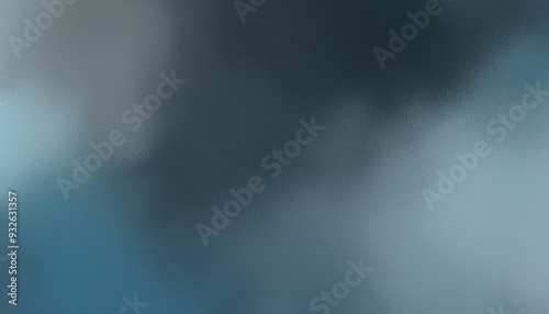 Abstract Blue Gradient Background with Frosted Glass Texture