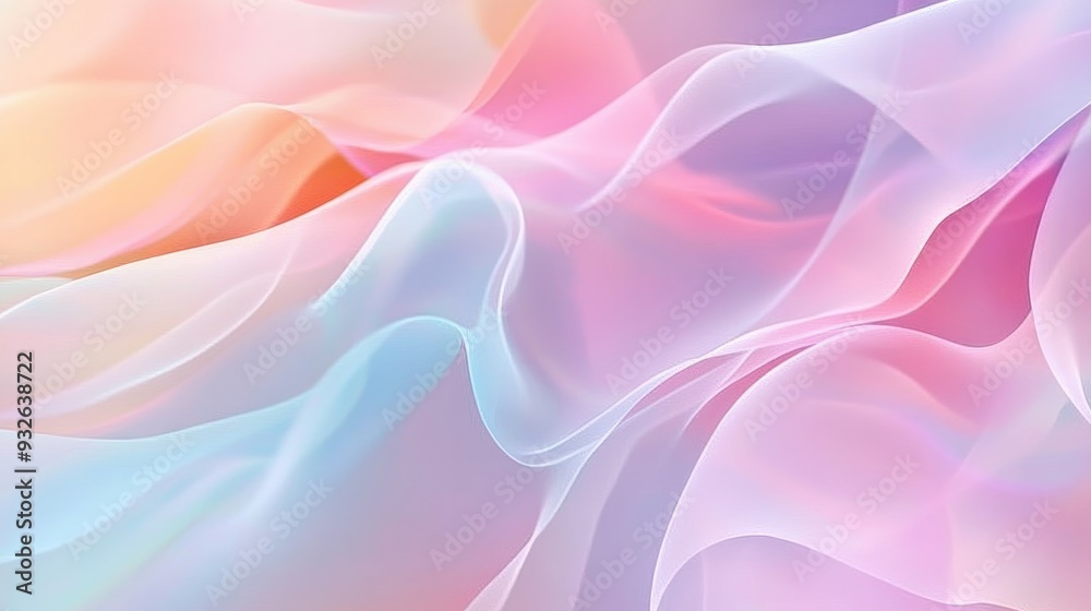 Soft pastel hues blending seamlessly, creating a calm and soothing abstract background. Soft pastel hues blending seamlessly, creating a calm and soothing abstract background.