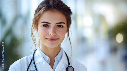 A smiling healthcare profes...