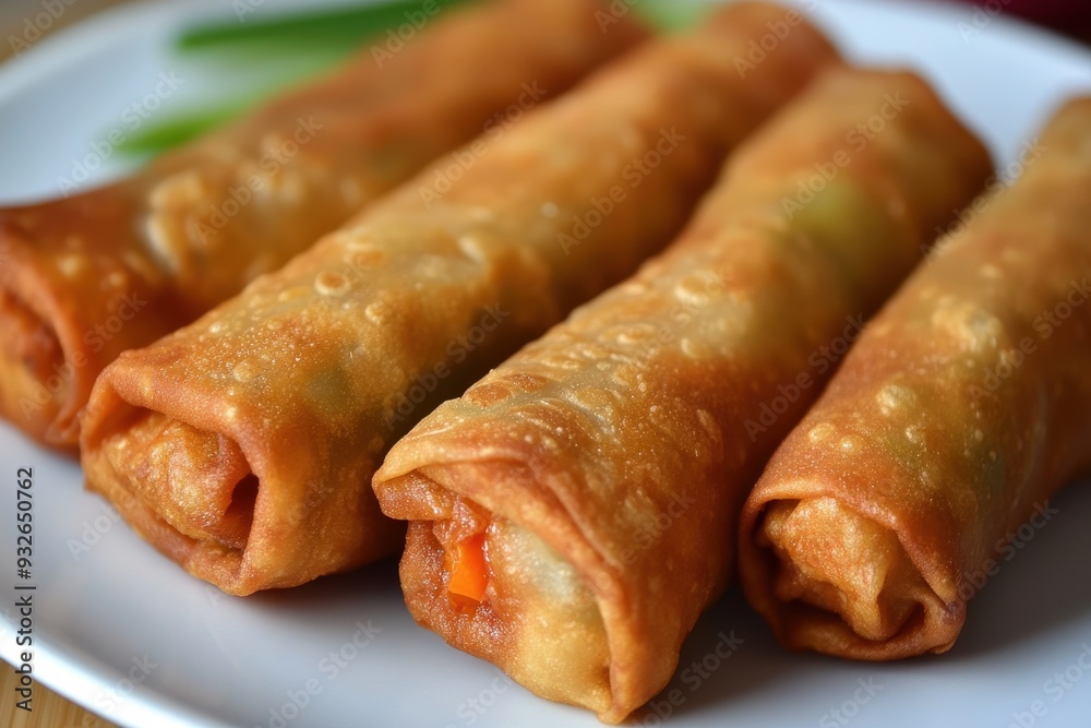 Spicy egg roll with bell peppers Spicy egg roll with bell peppers