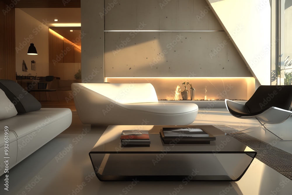 Fototapeta premium Modern Living Room Interior Design