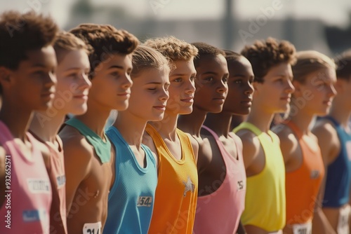 Teenage runners ready to start racing