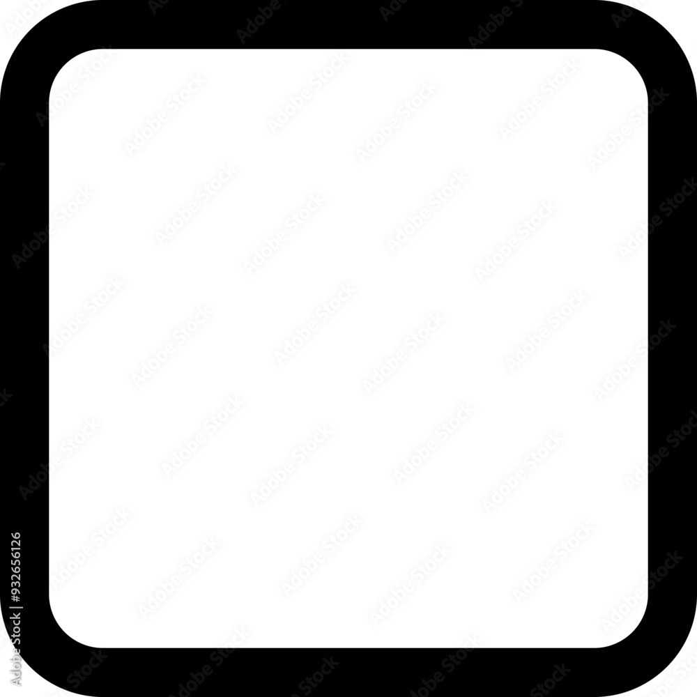 Rounded Square Icon Rounded Square Icon