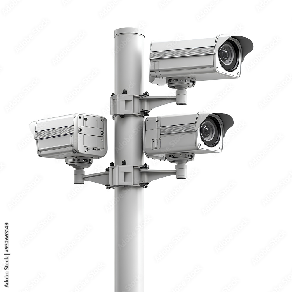 Surveillance Cameras on a Pole for Enhanced Security Surveillance Cameras on a Pole for Enhanced Security