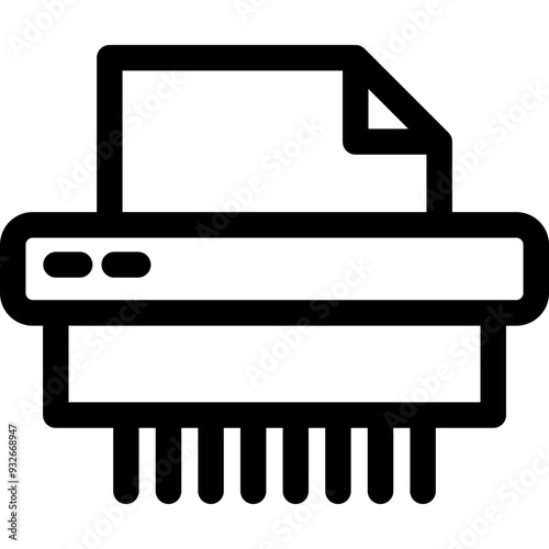 Shredder Icon