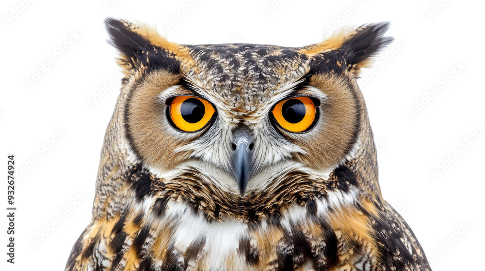 Close-up Portrait of a Close-up Portrait of a
