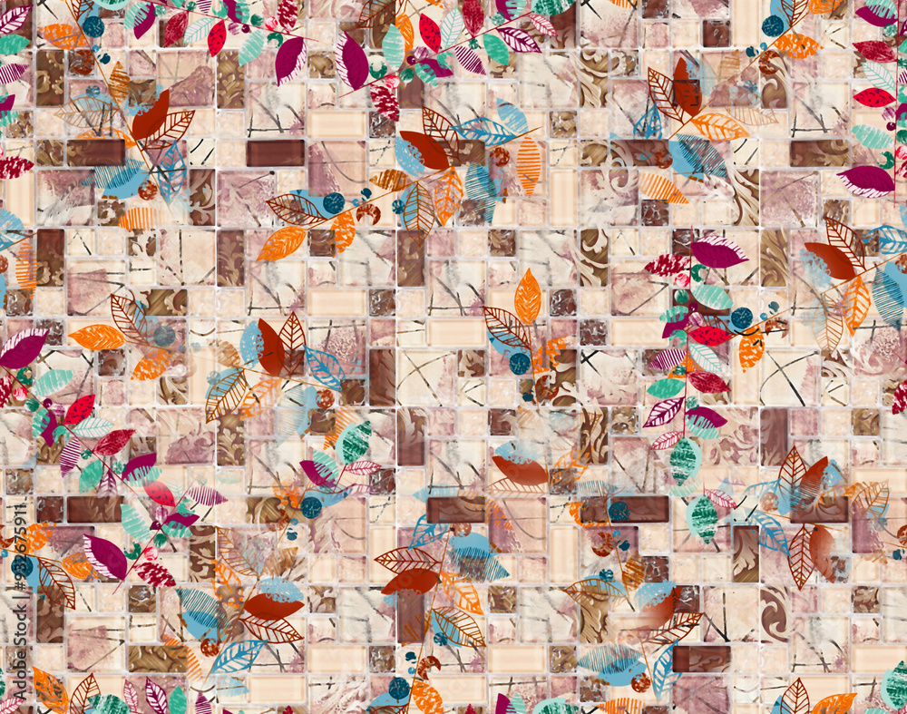 pattern with flowers and butterflies pattern with flowers and butterflies