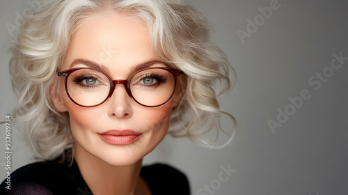 Portrait of a stylish woman...