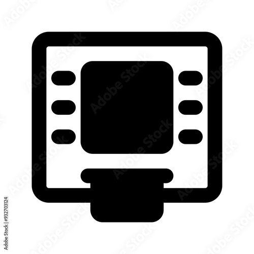 atm glyph icon